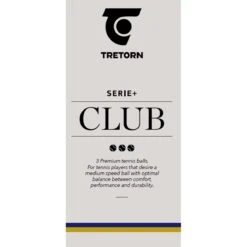 Tretorn Serie+ Plus Club (weicher Kautschukkern) Tennisbälle 18x4er Karton