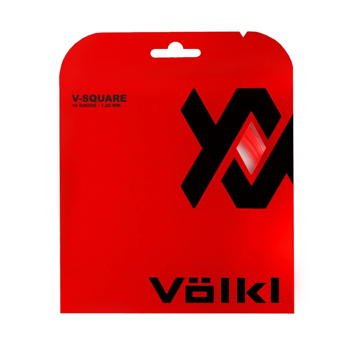 Völkl Tennissaite V-Square (Haltbarkeit+Spin) Rot 12m Set 1 Völkl Tennissaite V-Square (Haltbarkeit+Spin) Rot 12m Set