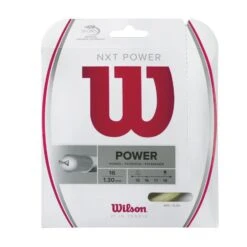 Wilson Tennissaite NXT Power (Armschonung+Power) Natur 12m Set