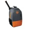 Wilson Rucksack Team (Haupt- Und Schlägerfach - Bis 2 Schläger) Grau/orange