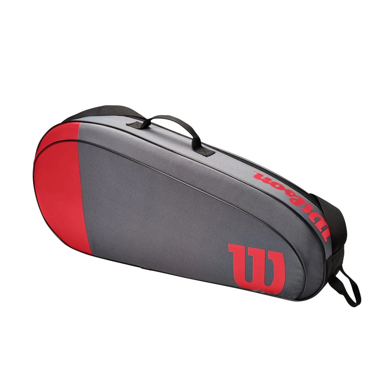 Wilson Tennis-Racketbag Team (Schlägertasche, 1 Hauptfach) Grau/rot 3er 2 Wilson Tennis-Racketbag Team (Schlägertasche, 1 Hauptfach) Grau/rot 3er – Bild 2