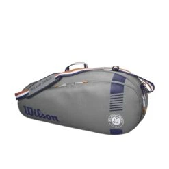 Wilson Tennis-Racketbag Roland Garros Team (Schlägertasche, 1 Hauptfach) Grau 3er