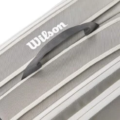 Wilson Tennis-Racketbag Tour (Schlägertasche, 2 Hauptfächer) 2023 Grau 6er -Head || Wilson || YONEX Verkäufe Wilson WR8022101 Tour 6PK Tasche205 1200x1200 1