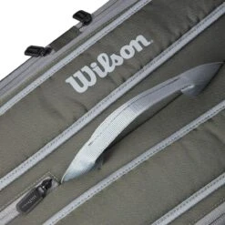 Wilson Tennis-Racketbag Tour (Schlägertasche, 2 Hauptfächer) 2023 Dunkelgrün 12er -Head || Wilson || YONEX Verkäufe Wilson WR8022401 Tour 12PK Tasche204 1200x1200 1