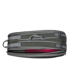 Wilson Tennis-Racketbag Tour (Schlägertasche, 2 Hauptfächer) 2023 Dunkelgrün 6er -Head || Wilson || YONEX Verkäufe Wilson WR8022501 Tour 6PK Tasche207 1200x1200 1