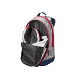 Wilson Tennis-Rucksack Junior/Kinder (Hauptfach+Schlägerfach) 2023 Grau -Head || Wilson || YONEX Verkäufe Wilson WR8023801 Backpack GY Rucksack205 1200x1200 1