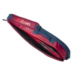 Wilson Tennis-Racketbag Kinder/Junior (Schlägertasche, 1 Hauptfach) 2023 Rot 3er -Head || Wilson || YONEX Verkäufe Wilson WR8023903 3PK Tasche205 1200x1200 1