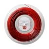 Wilson Tennissaite Revolve Twist (Haltbarkeit+Spin) Rot 200m Rolle