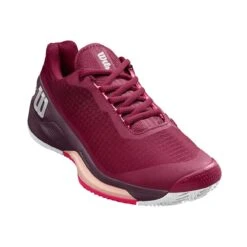 Wilson Tennisschuhe Rush Pro 4.0 Clay/Sandplatz 2023 Rot Damen