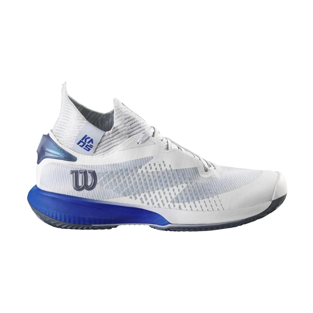 Wilson Tennisschuhe Kaos Rapide SFT Clay/Sandplatz 2023 Weiss/blau Herren 3 Wilson Tennisschuhe Kaos Rapide SFT Clay/Sandplatz 2023 Weiss/blau Herren – Bild 3