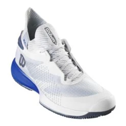 Wilson Tennisschuhe Kaos Rapide SFT Clay/Sandplatz 2023 Weiss/blau Herren