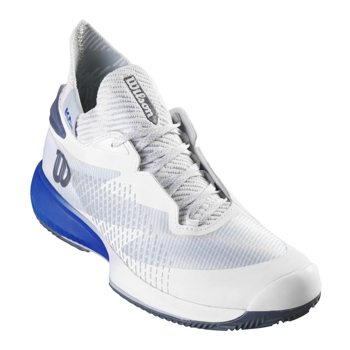 Wilson Tennisschuhe Kaos Rapide SFT Clay/Sandplatz 2023 Weiss/blau Herren 1 Wilson Tennisschuhe Kaos Rapide SFT Clay/Sandplatz 2023 Weiss/blau Herren
