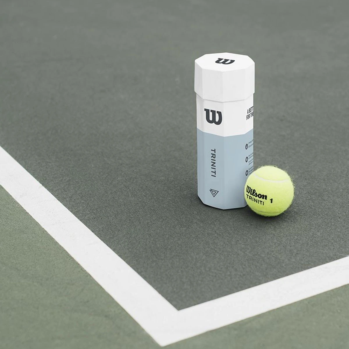 Wilson Tennisbälle Triniti (wiederverwertbare Verpackung) Dose 18x4er Im Karton 4 Wilson Tennisbälle Triniti (wiederverwertbare Verpackung) Dose 18x4er Im Karton – Bild 4