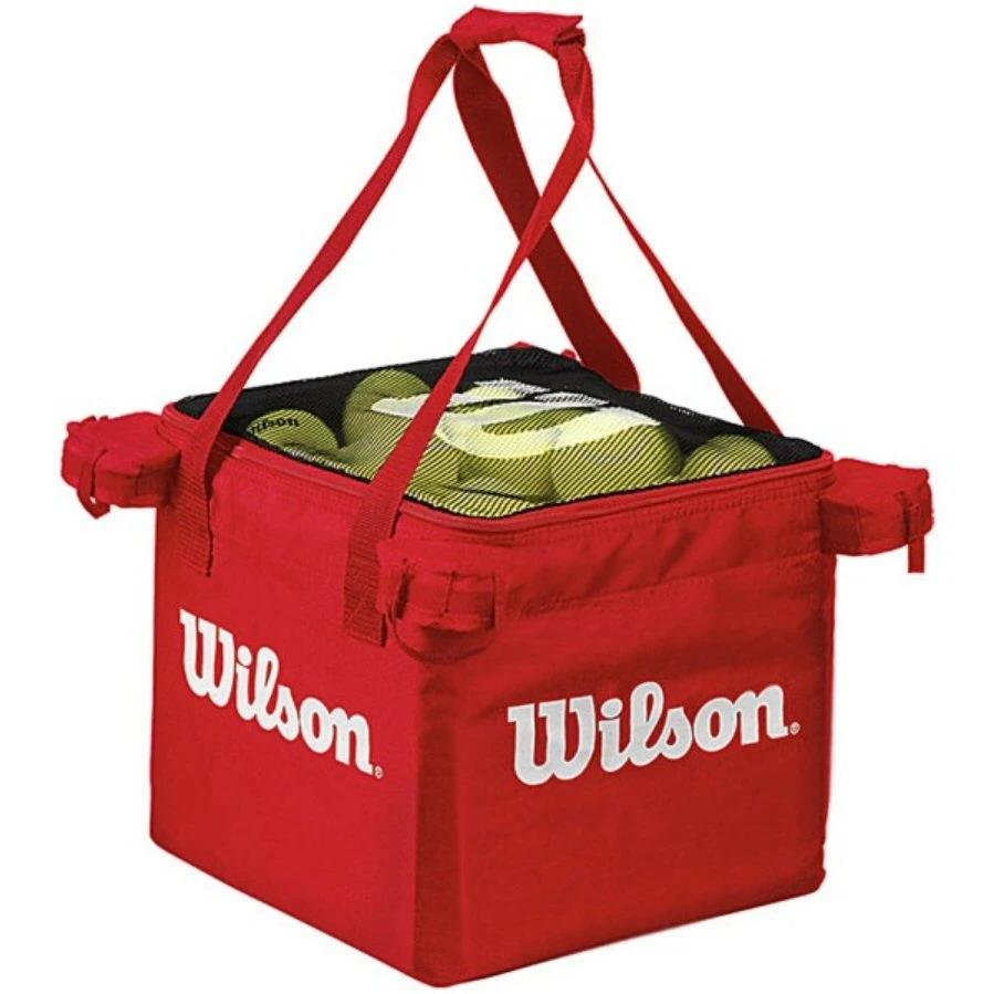Wilson Balltasche (150 Bälle) Rot 1 Wilson Balltasche (150 Bälle) Rot