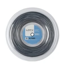 Luxilon Tennissaite Alu Power 1.25 (Haltbarkeit+Power) Silber 220m Rolle