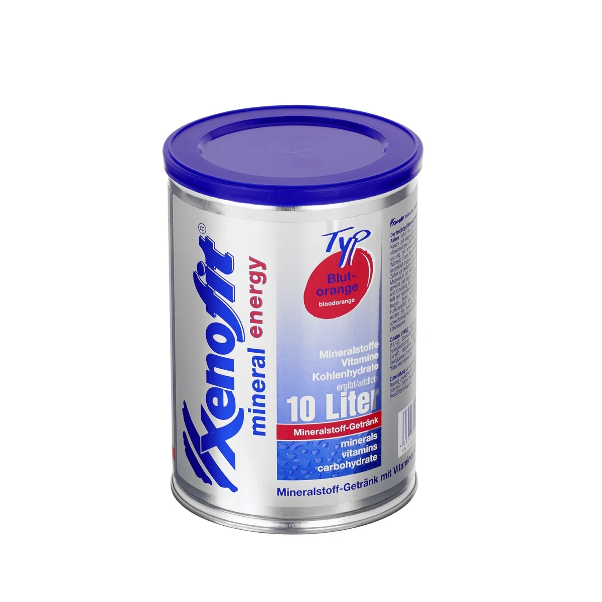 Xenofit Mineral Energy (Mineraldrink Mit Kohlenhydraten Und B-Vitaminen) Blutorange 720g Dose Für 10 Liter 1 Xenofit Mineral Energy (Mineraldrink Mit Kohlenhydraten Und B-Vitaminen) Blutorange 720g Dose Für 10 Liter