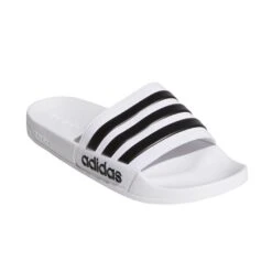 ADIDAS PERFORMANCE Adidas Badeschuhe Adilette Shower 3-Streifen Weiss Herren - 1 Paar