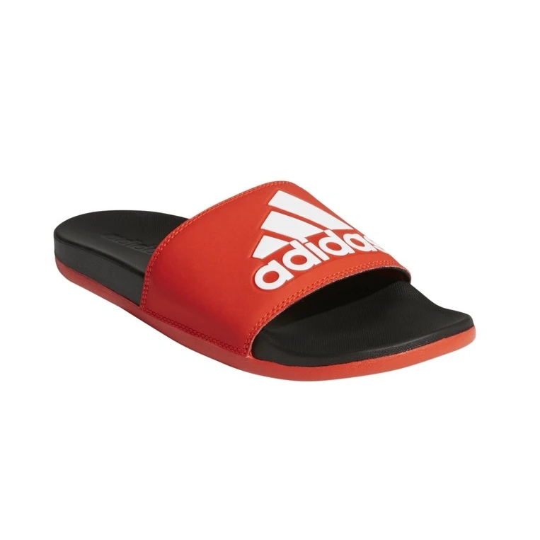 ADIDAS PERFORMANCE Adidas Adilette Cloudfoam Plus Logo Rot/schwarz Badeschuhe Herren 1 ADIDAS PERFORMANCE Adidas Adilette Cloudfoam Plus Logo Rot/schwarz Badeschuhe Herren