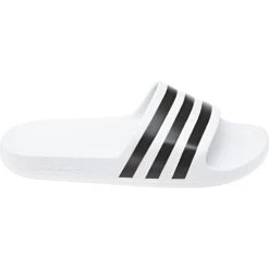 ADIDAS PERFORMANCE Adidas Badeschuhe Adilette Aqua 3-Streifen Weiss/schwarz Herren - 1 Paar