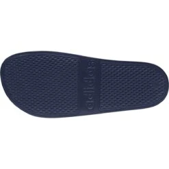 ADIDAS PERFORMANCE Adidas Badeschuhe Adilette Aqua 3-Streifen Dunkelblau Herren - 1 Paar -Head || Wilson || YONEX Verkäufe adidas F35542 adilette navy BottomView 1200x1200 1