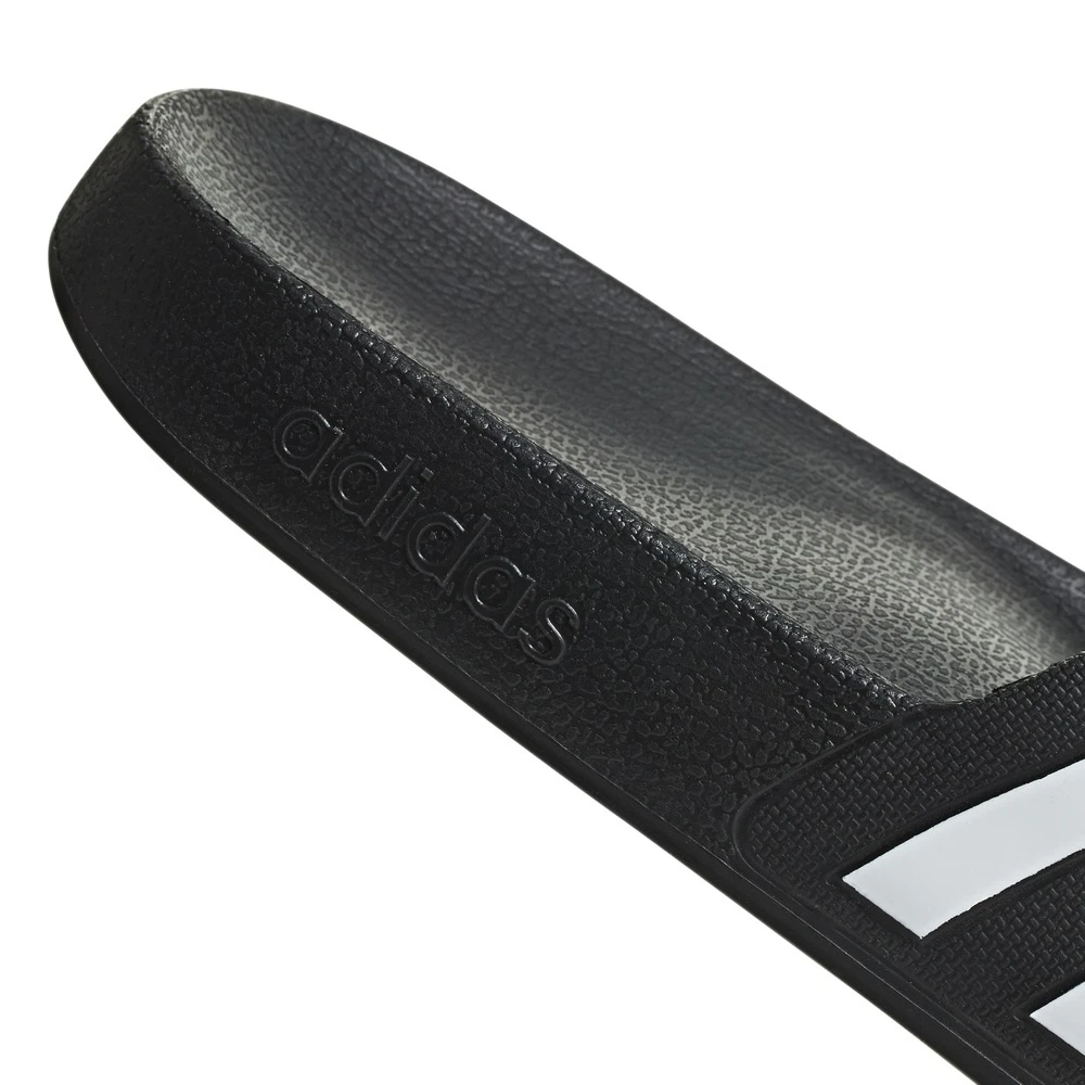 ADIDAS PERFORMANCE Adidas Badeschuhe Adilette Aqua 3-Streifen (Cloudfoam Fußbett, Vorgeformter EVA-Riemen) Schwarz/weiss - 1 Paar 4 ADIDAS PERFORMANCE Adidas Badeschuhe Adilette Aqua 3-Streifen (Cloudfoam Fußbett, Vorgeformter EVA-Riemen) Schwarz/weiss - 1 Paar – Bild 4