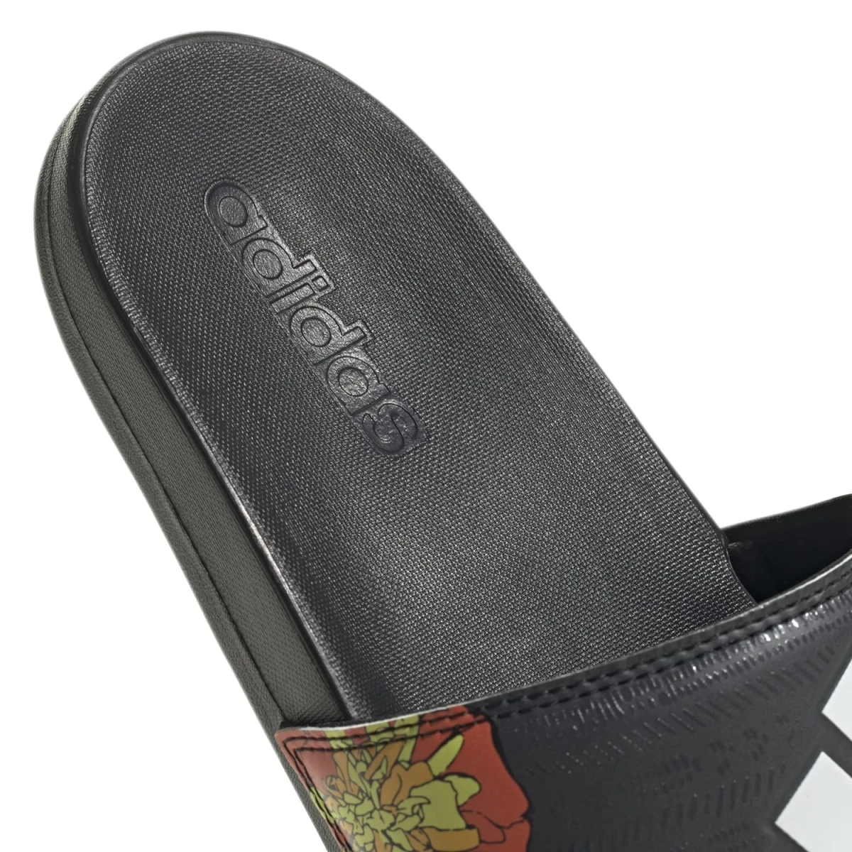 ADIDAS PERFORMANCE Adidas Badeschuhe Adilette Comfort Blume Schwarz/weiss Damen - 1 Paar 2 ADIDAS PERFORMANCE Adidas Badeschuhe Adilette Comfort Blume Schwarz/weiss Damen - 1 Paar – Bild 2