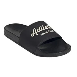 ADIDAS PERFORMANCE Adidas Badeschuhe Adilette Shower - Adilette Schriftzug - Schwarz Herren - 1 Paar