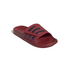 ADIDAS PERFORMANCE Adidas Badeschuhe Adilette TND Spanien (Klettverschluss, Cloudfoam Zwischensohle) Rot - 1 Paar