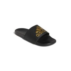 ADIDAS PERFORMANCE Adidas Badeschuhe Adilette Comfort Logo Schwarz/gold - 1 Paar