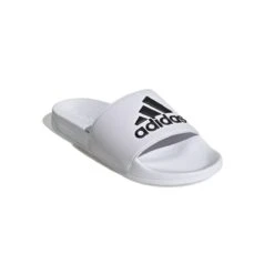 ADIDAS PERFORMANCE Adidas Badeschuhe Adilette Shower Logo #23 Weiss/schwarz Herren