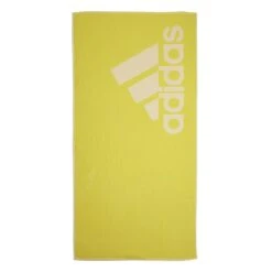 ADIDAS PERFORMANCE Adidas Duschtuch (100% Baumwolle) Logo Gelb 140x70cm