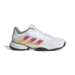 ADIDAS PERFORMANCE Adidas Tennisschuhe Barricade Allcourt 2023 Weiss/gelb/pink Kinder -Head || Wilson || YONEX Verkäufe adidas HP9697 Barricade Kinder Tennisschuh202 1200x1200 1