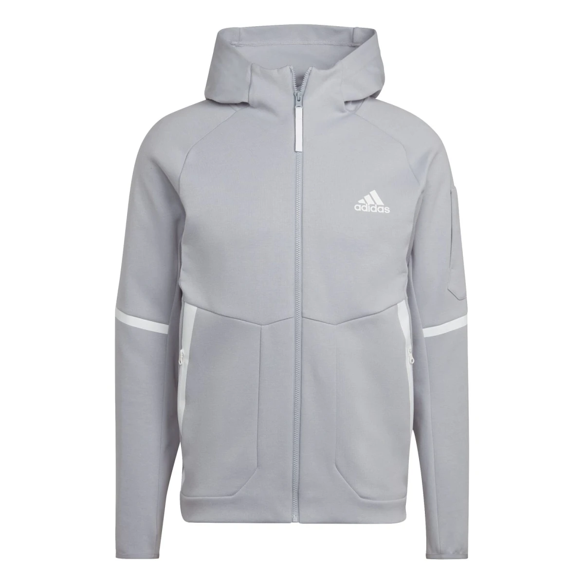 ADIDAS PERFORMANCE Aktion Noch Gültig Klicken Sie Auf Das Icon, Um Eine Erklärung Zu Erhalten. Adidas Kapuzenjacke Designed For Gameday (Baumwollmix, Schmal) Silbergrau Herren 7 ADIDAS PERFORMANCE Aktion Noch Gültig Klicken Sie Auf Das Icon, Um Eine Erklärung Zu Erhalten. Adidas Kapuzenjacke Designed For Gameday (Baumwollmix, Schmal) Silbergrau Herren – Bild 7