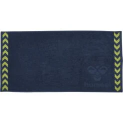 Hummel Handtuch Logo Klein Denimblau 100x50cm