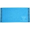 Hummel Handtuch Logo Klein Hellblau 100x50cm