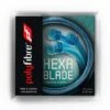 Polyfibre Tennissaite Hexablade (Spin+Kontrolle) Blau 12m Set