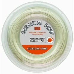 Signum Pro Tennissaite Plasma Hextreme PURE Weiss 120m Rolle