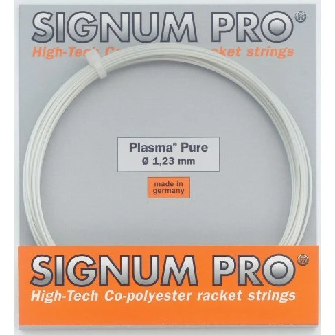 Signum Pro Tennissaite Plasma Pure (Haltbarkeit+Touch) Weiss 12m Set 1 Signum Pro Tennissaite Plasma Pure (Haltbarkeit+Touch) Weiss 12m Set
