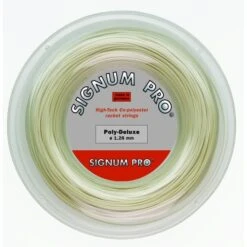 Signum Tennissaite Pro Poly Deluxe Perlmutt 200m Rolle