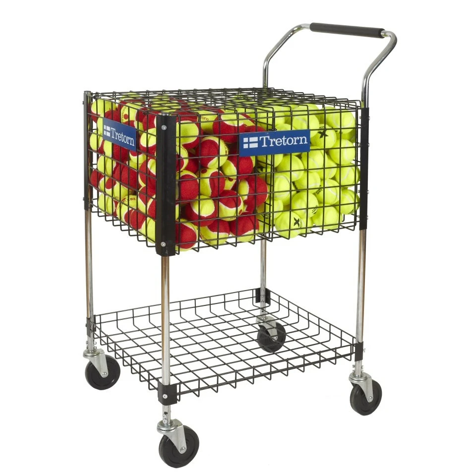 Tretorn Tennis-Ballwagen Metall (für Ca. 325 Tennisbälle) 1 Tretorn Tennis-Ballwagen Metall (für Ca. 325 Tennisbälle)